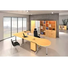 Hammerbacher R-Line Aktenschrank 80 x 42 x 127 cm braun