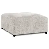 Fun Möbel Polsterhocker Designerhocker ROMY in Stoff Enjoy Me, Creme