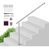 Vevor 120cm Handlauf Treppengeländer Geländer Eingangsgeländer Außentreppen