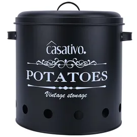 casativo Vorratsbehälter 3-teilig schwarz
