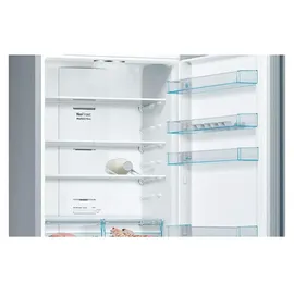 Bosch Serie 4 KGN49XLEA Kühl-Gefrierkombination (438 l, 2030 mm hoch, Inox-look)