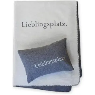David Fussenegger Kissenbezug Silvretta Lieblingsplatz 40 x 60 cm Grau
