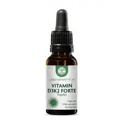 Lebenskraftpur Vitamin D3 K2 Forte Tropfen 20ml