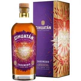 Cihuatán Rum Cihuatan SAHUMERIO Rum Limited Edition 45,2% Vol. 0,7l in Geschenkbox