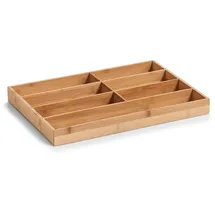Zeller Bamboo Besteckkasten 44 x 30,6 x 4,3 cm