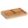 Zeller Bamboo Besteckkasten 44 x 30,6 x 4,3 cm