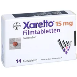Xarelto 15 mg Filmtabletten 14 St