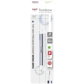 Tombow Präzisionsradierer 2,3 mm Weiß/Blau/Schwarz