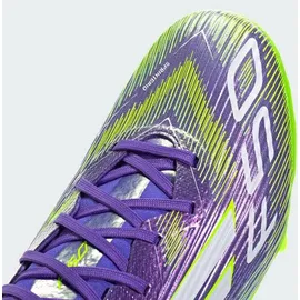 adidas F50 League AG Herren Purple Rush/Cloud White/Lucid Lemon 43 1/3