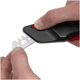 Stier Sicherheits-Cuttermesser Premium mit 10 Ersatz-Klingen, automatischem Klingeneinzug