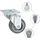 vidaXL Lenkrollen 12 Stk. 50 mm grau