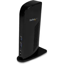 Startech USB 3.0 Docking Station Notebook, PC & USB Hub, Schwarz