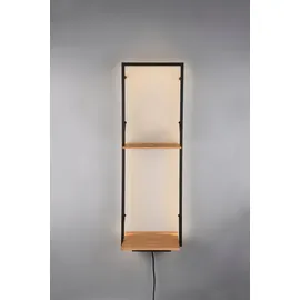 Mirrors and More Wandregal Leonie 32 x 94 x 30 cm Braun