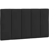 vidaXL Kopfteil-Kissen \"Hanko\" Schwarz 90 cm Samt