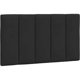 vidaXL Kopfteil-Kissen \"Hanko\" Schwarz 90 cm Samt