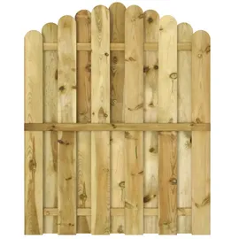 vidaXL Gartentor Imprägniertes Kiefernholz 100x125 cm
