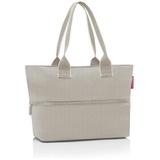 Reisenthel Shopper e1 herringbone sand