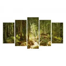 Unser Wald Malen nach Zahlen