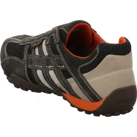 GEOX Snake U4207L dark grey/off white 43