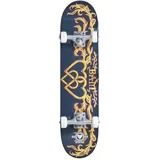 Centrano Unisex – Erwachsene Heart Supply Bam Margera Pro Skateboard Komplettboard, Blau, 8"