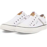 Mustang Damen Sneaker Style Slipper weiß - 45