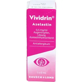 Vividrin Azelastin Augentropfen 6 ml