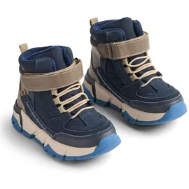 Wheat Bootie Muni Tex Blau 24