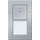Gira Türstation AP 1fach 126665 Alu