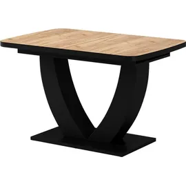 Vicco Fenaro 120 x 77,4 x 80 cm Eiche/Schwarz