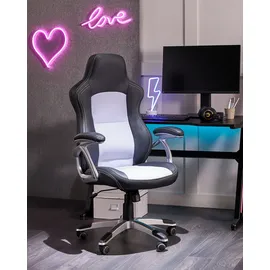 Beliani Explorer Kunstleder Schwarz