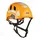 Petzl Schutzhelm Strato Vent HI-VIZ, EN 397, EN 12492, mit 6-Punkt-System & Kinnriemen, Größe 53-63, orange
