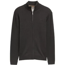 Tom Tailor Herren Strickjacke BASIC KNIT JACKET in Schwarz | Gr.: XXL