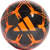 Adidas STARLANCER Club Ball, Unisex-Erwachsene Fußball, Black/solar red, 4 -