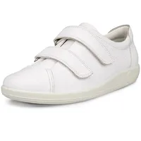 ECCO Damen Soft 2.0 Quick Fastener, Bright White, 43