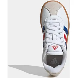 adidas VL Court 3.0 Kinder Ftwr White/Royal Blue/Scarlet 34