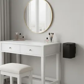 Relaxdays Kosmetikeimer 3 l Schwarz