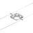 Paulmann LED Seilsystem MacLED Einzelspot 250lm 4,5W 3000K 12V Chrom matt Chrom