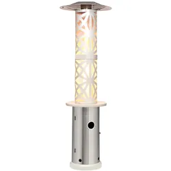 Goldflame Style Terrassenheizstrahler 11,2 kW 360°-Blick mobil