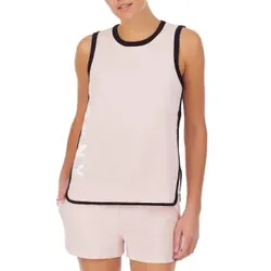 DKNY Casual Fridays Top and Shorts Set Hellrosa Medium Damen