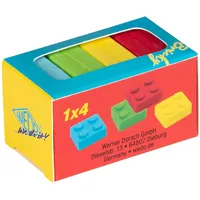 Wedo Radiergummi Bricky 4 St. farbsortiert
