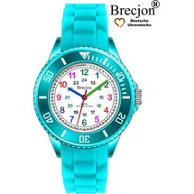 brecjon 2601 5ATM Silikonarmband türkis