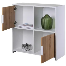 Interlink Kombischrank 77 x 77 x 30 cm weiß