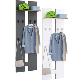 VCM Garderobenschrank Salia L Weiß