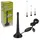 Comag D2A Aktive DVB-T2 Stabantenne mit LTE-Filter schwarz