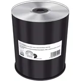MediaRange CD-R 700MB|80min 52-fache Schreibgeschwindigkeit, silber, unbedruckt/blank, schwarze Schreibseite, 100er Cakebox