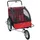 BC-ELEC 2 in 1 Kinderanhänger rot/schwarz