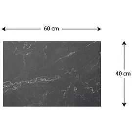 ALLboards Magnettafel 60 x 40 cm Schwarz