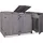 MCW Mülltonnenverkleidung H74 237 x 126 x 98 cm grau