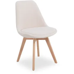 Polsterstuhl DROP IRUKA - Stoff - BHT 55x85x51 cm
