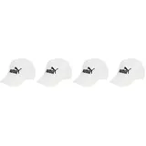 Puma Essentials No.1 Logo Baseball Cap weiß Kinder One Size